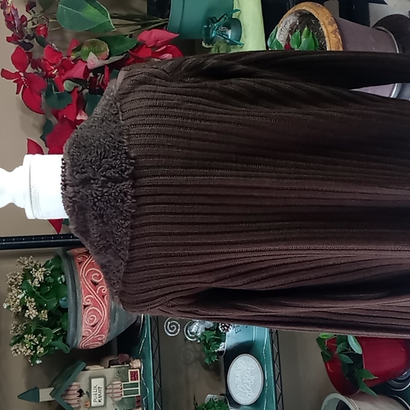 Faded Glory Sherpa Sweater Jacket - Picture 5 of 15